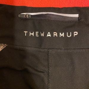 Jessica Simpson the warmup gold foil leggings M size